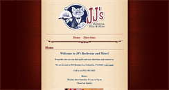 Desktop Screenshot of jjsbarbecue.com